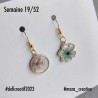Boucles d'oreille fleurs