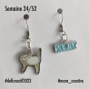 Boucles d'oreille "relax"