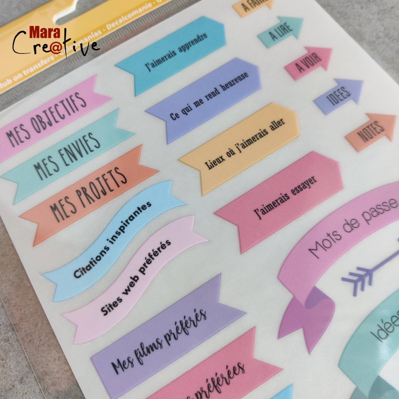 Décalcomanies bullet journal