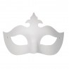 Masque en papier-mâché, avec couronne