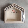 3 Maisons en bois