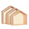 3 Maisons en bois