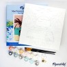 Peinture par numéros Figured'Art 20 x 20