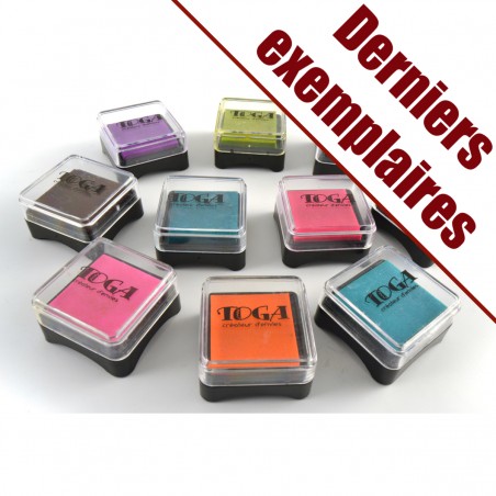 Set de 10 encreurs couleurs panachés.