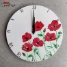 Kit horloge ronde en MDF