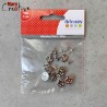 10 Attaches Pin's