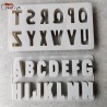 Moule en silicone: Alphabet