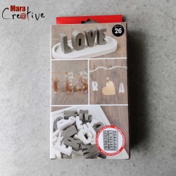 Moule en silicone: Alphabet