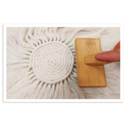 Brosse à macramé