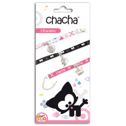 Kit 3 bracelets Chacha