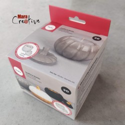 Moule en silicone: citrouille 3D
