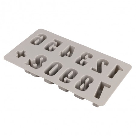 Moule en silicone: chiffres 0 - 9