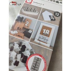 Moule en silicone: chiffres 0 - 9