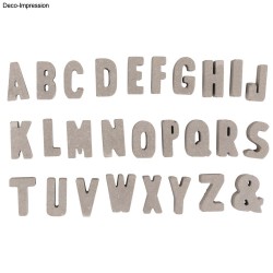 Moule en silicone: Mini Alphabet