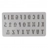 Moule en silicone: Mini Alphabet