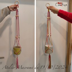 ATELIER: Suspension en Macramé