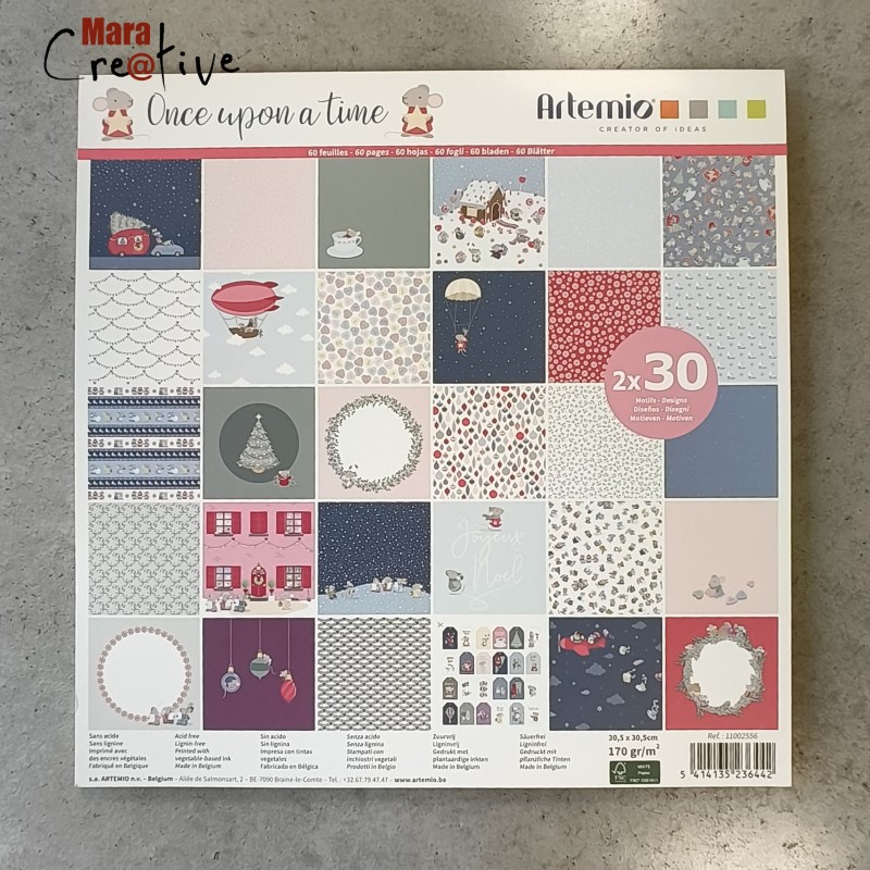 Bloc 60 feuilles Once upon a time