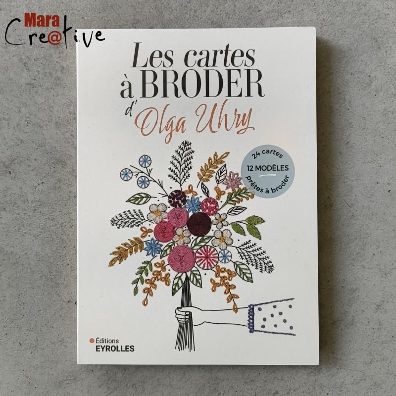 Livre: Les cartes à broder d'Olga Uhry