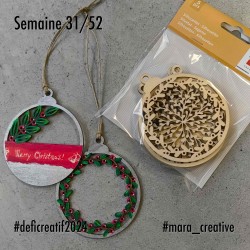 Déco en bois "Splendid Xmas"