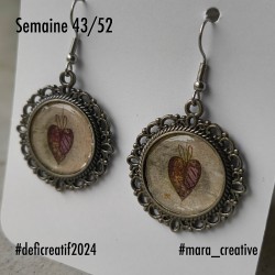 Création: boucles d'oreille...