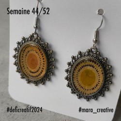 Création: boucles d'oreille anciennes