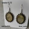 Création: boucles d'oreille anciennes