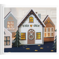 Maison en relief de Noel