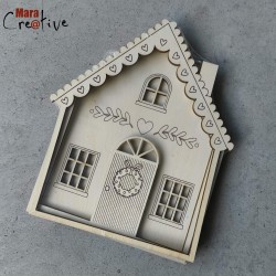 Maison en relief de Noel