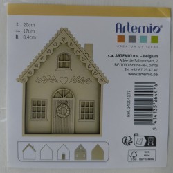 Maison en relief de Noel