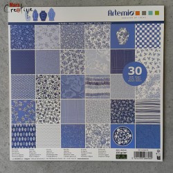 Bloc 30 feuilles "Bleu"