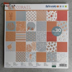 Bloc 60 feuilles Corail