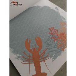 Bloc 60 feuilles Corail