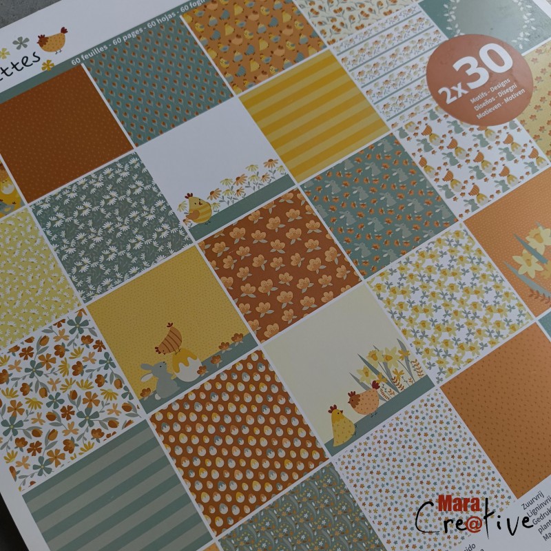 Bloc 60 feuilles Les poulettes