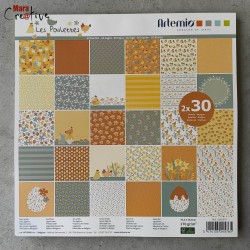 Bloc 60 feuilles Les poulettes