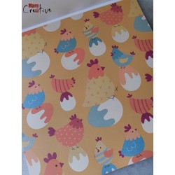 Bloc 60 feuilles Les poulettes