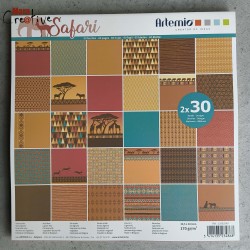 Bloc 60 feuilles Safari Afrique
