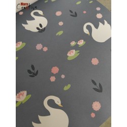 Bloc 60 feuilles Lovely Swan