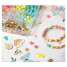 Assortiment de perles mixtes pastels