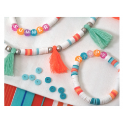 Assortiment de perles heishi