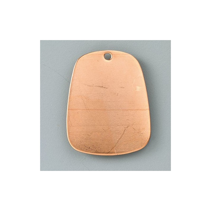 Pendentif rectangulaire, arrondi +