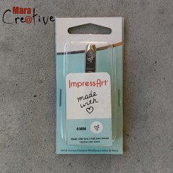 Tampon d'estampage "Made...