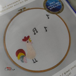Kit broderie cocorico!