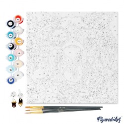 Peinture par numéros Figured'Art 20 x 20