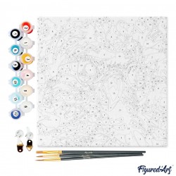 Peinture par numéros Figured'Art 20 x 20