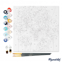 Peinture par numéros Figured'Art 20 x 20