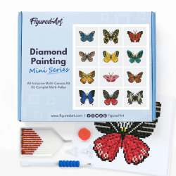 Mini série diamond painting Figured'Art