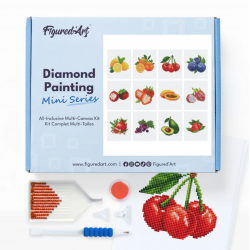 Mini série diamond painting Figured'Art