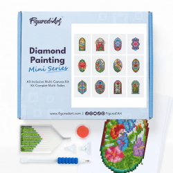 Mini série diamond painting Figured'Art