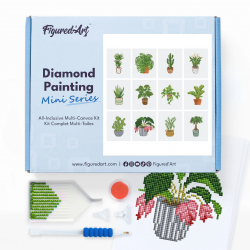 Mini série diamond painting Figured'Art