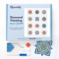 Mini série diamond painting Figured'Art